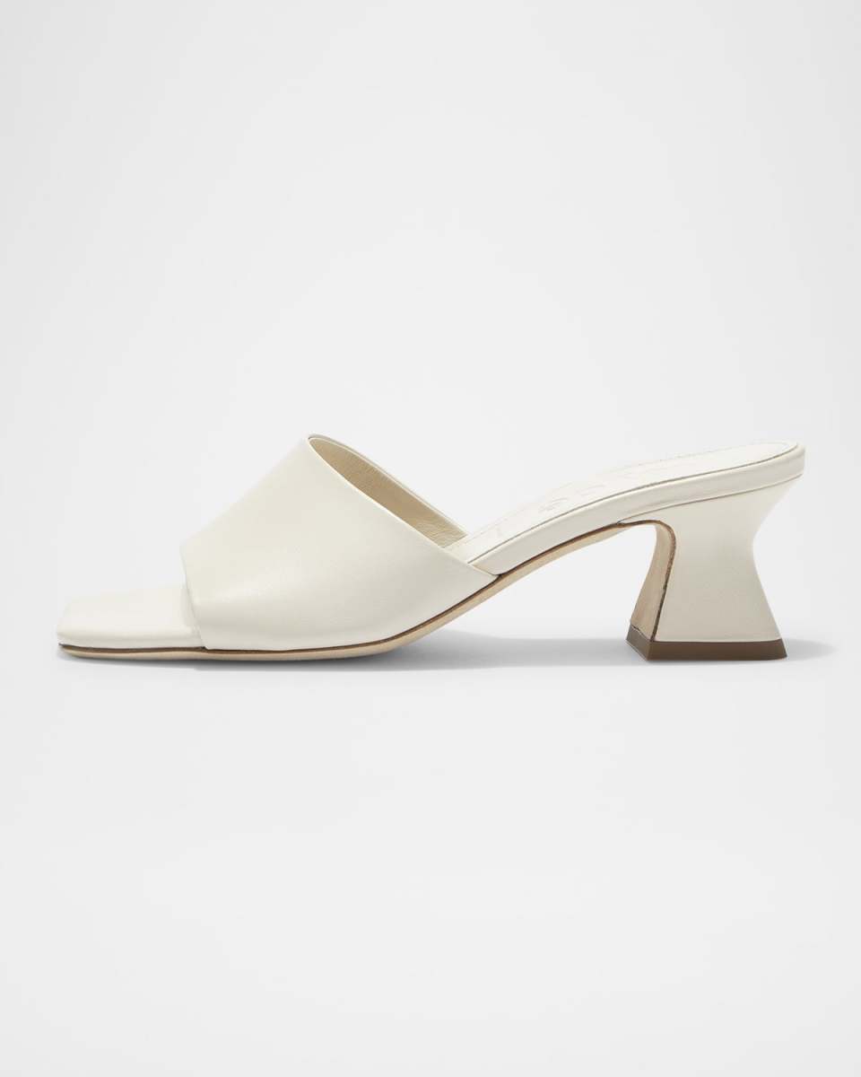 Elise Leather Mule Sandals